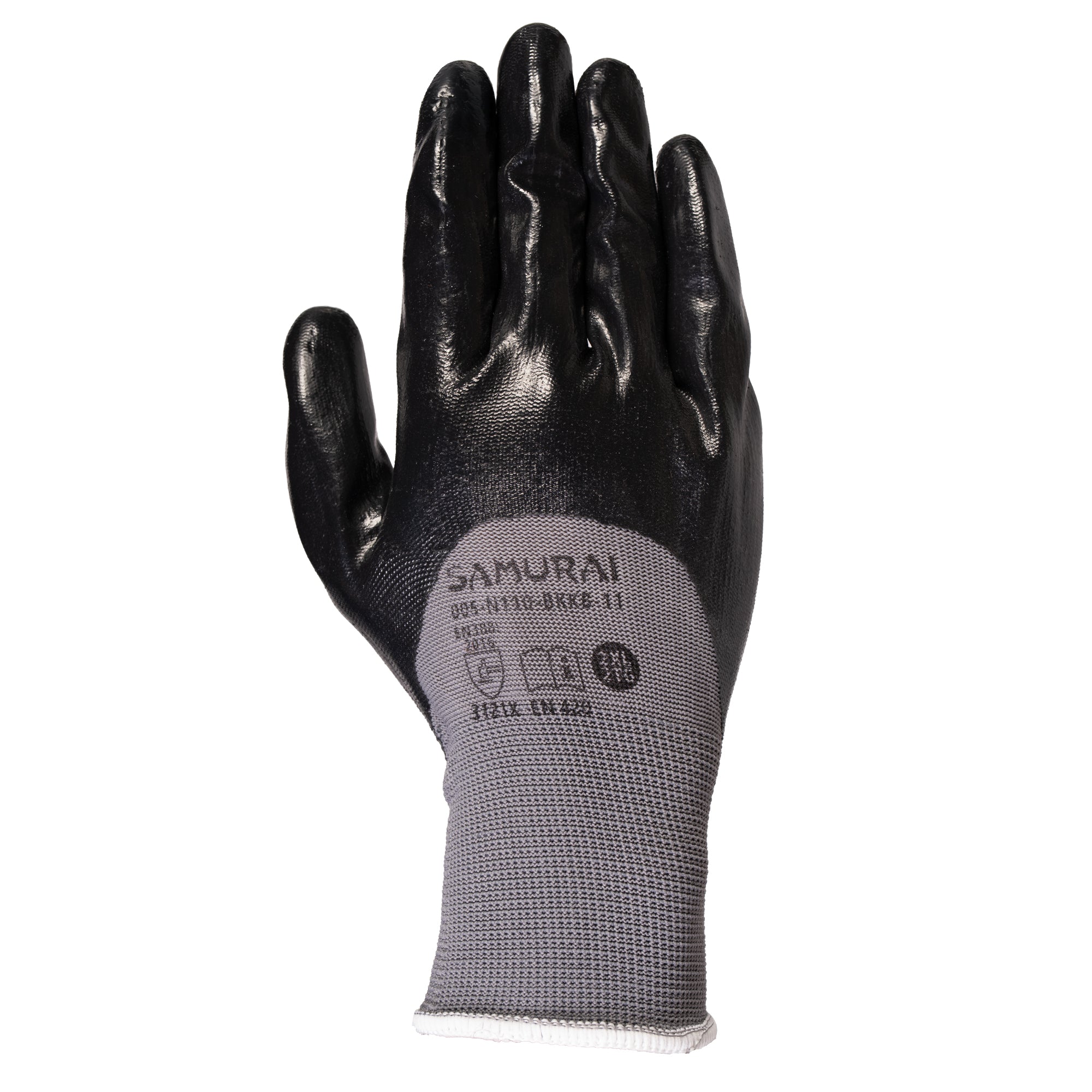 Seamless Knit Nylon Nitrile 3/4 Coated Work Gloves