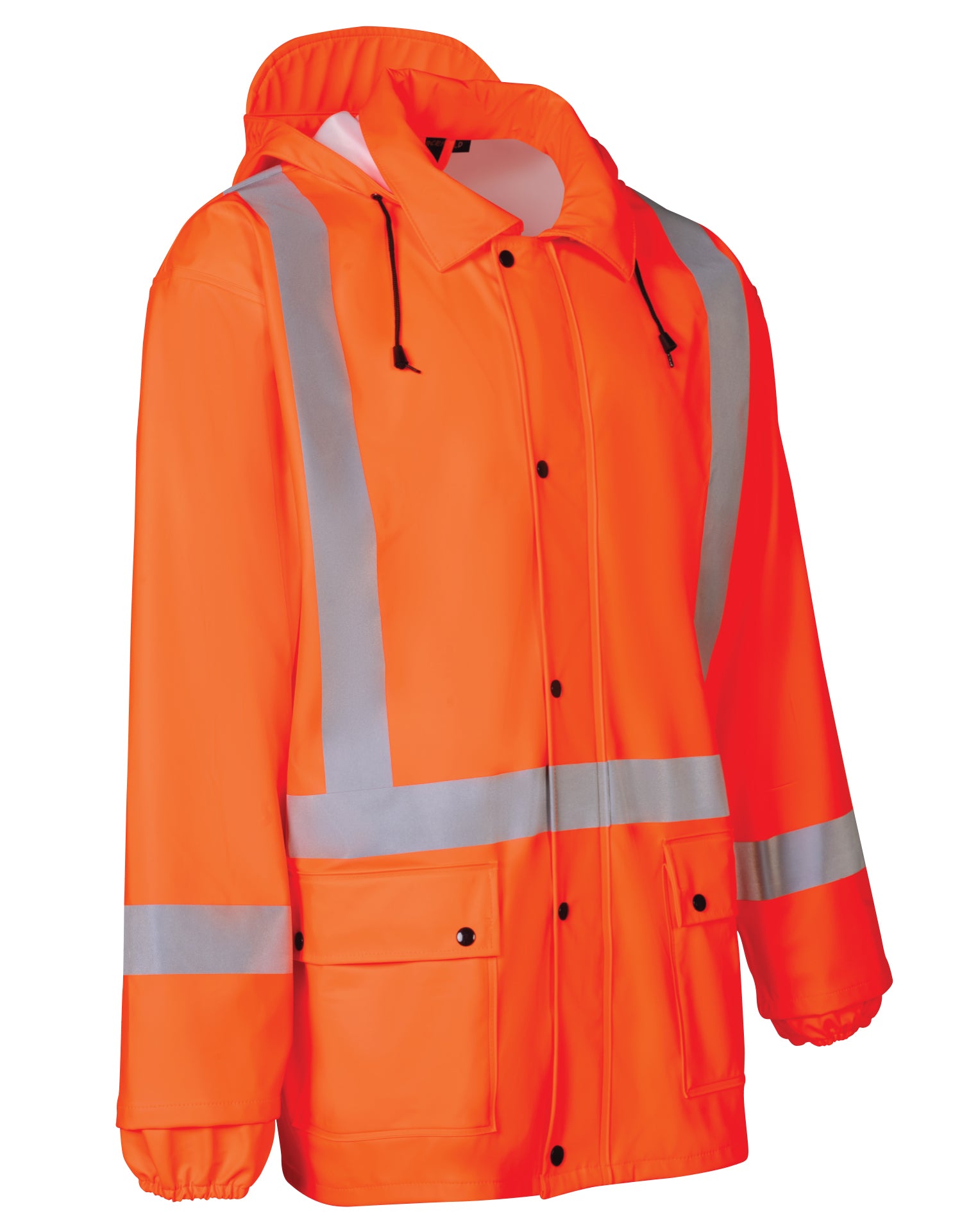 Lightweight Fire Resistant FR Hi Vis Safety Rain Jacket