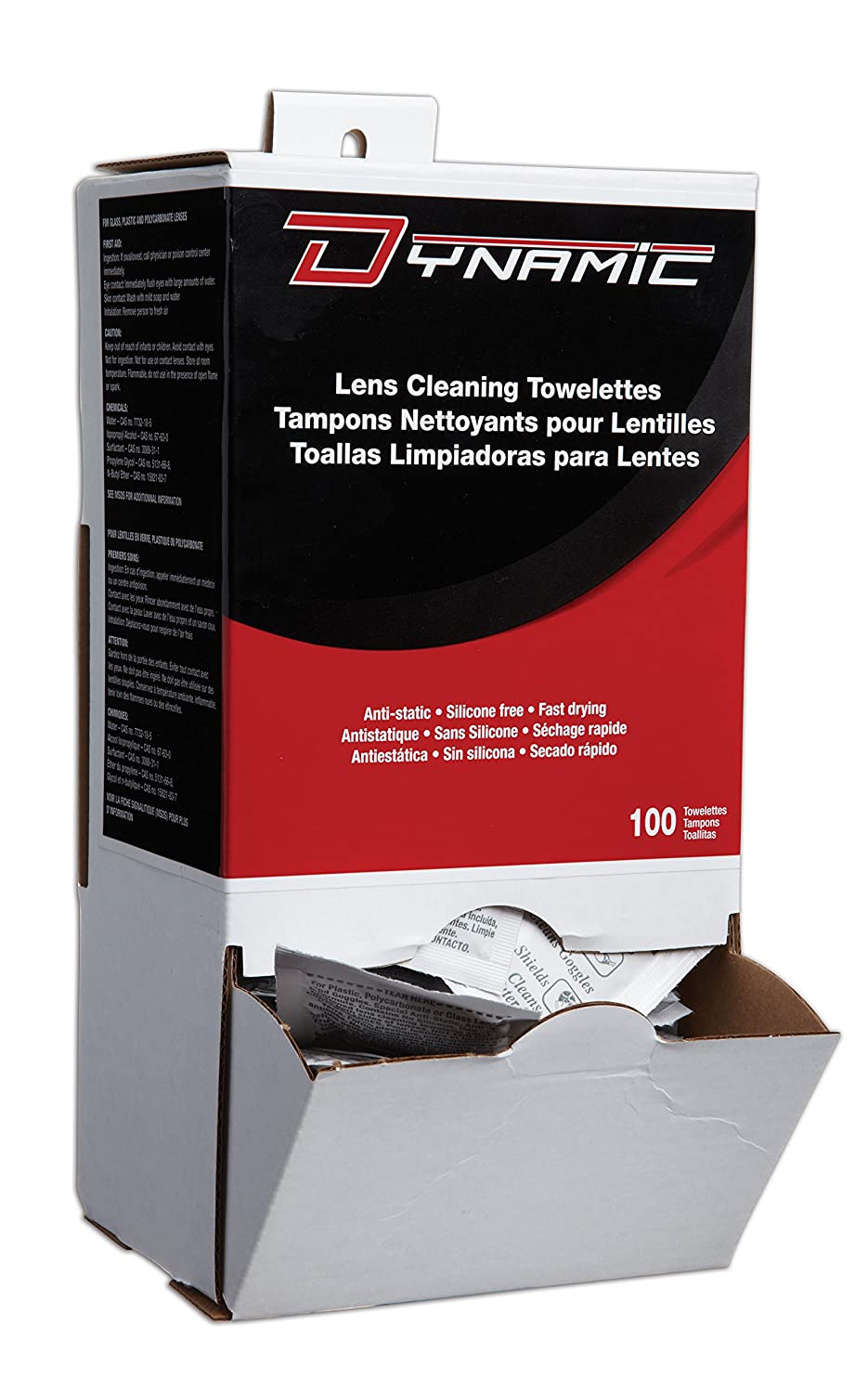 Lingettes de nettoyage Dynamic Safety 